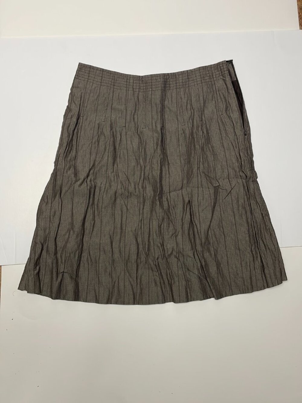 BCBGmaxazria pleated knee length skirt 0